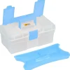 Allit Aufbewahrungskoffer McPlus Clear 12,5 ohne Inhalt blau 4,9 l