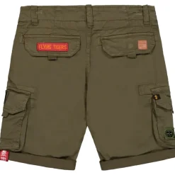 Alpha Industries Crew Patch Kurze Hose Dark Olive 31