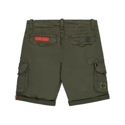 Alpha Industries Crew Patch Shorts - Blau,Gelb,Weiß,Grau - 31/31,31