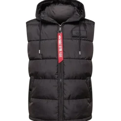 Alpha Industries Hooded Puffer Vest FD Schwarz XL