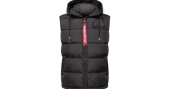 Alpha Industries Hooded Puffer Vest FD Schwarz XL