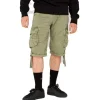 Alpha Industries Jet Cargo Shorts Light Olive 30
