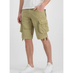 Alpha Industries Jet Cargo Shorts Light Olive 30