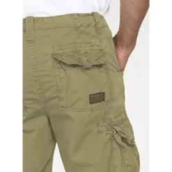 Alpha Industries Jet Cargo Shorts Light Olive 30