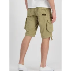 Alpha Industries Jet Cargo Shorts Light Olive 30