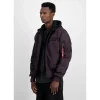 Alpha Industries MA-1 D-Tec SE Jacke Plum 2XL