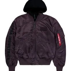 Alpha Industries MA-1 D-Tec SE Jacke Plum 2XL