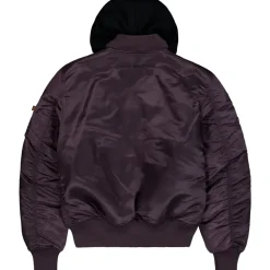 Alpha Industries MA-1 D-Tec SE Jacke Plum 2XL