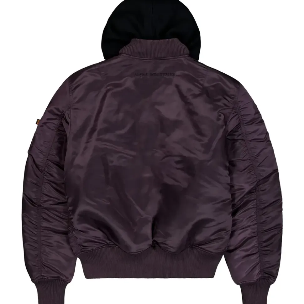 Alpha Industries MA-1 D-Tec SE Jacke Plum 2XL