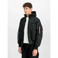 Alpha Industries MA-1 D-Tec SE Jacke Black/Reflective M