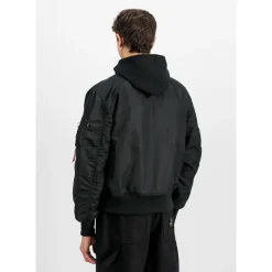 Alpha Industries MA-1 D-Tec SE Jacke Black/Reflective M