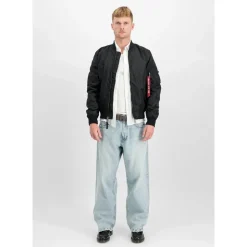 Alpha Industries MA-1 TT Herren black S