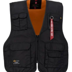 Alpha Industries Utility Weste Black S-M