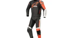 Alpinestars GP Force Phantom 2-tlg. schwarz/weiß/neon-rot 56