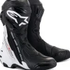 Alpinestars Supertech R Vented Schwarz/Weiß 45