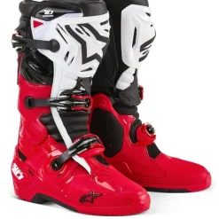 Alpinestars Tech 10 Enduro Hellrot/Schwarz/Weiß 45,5