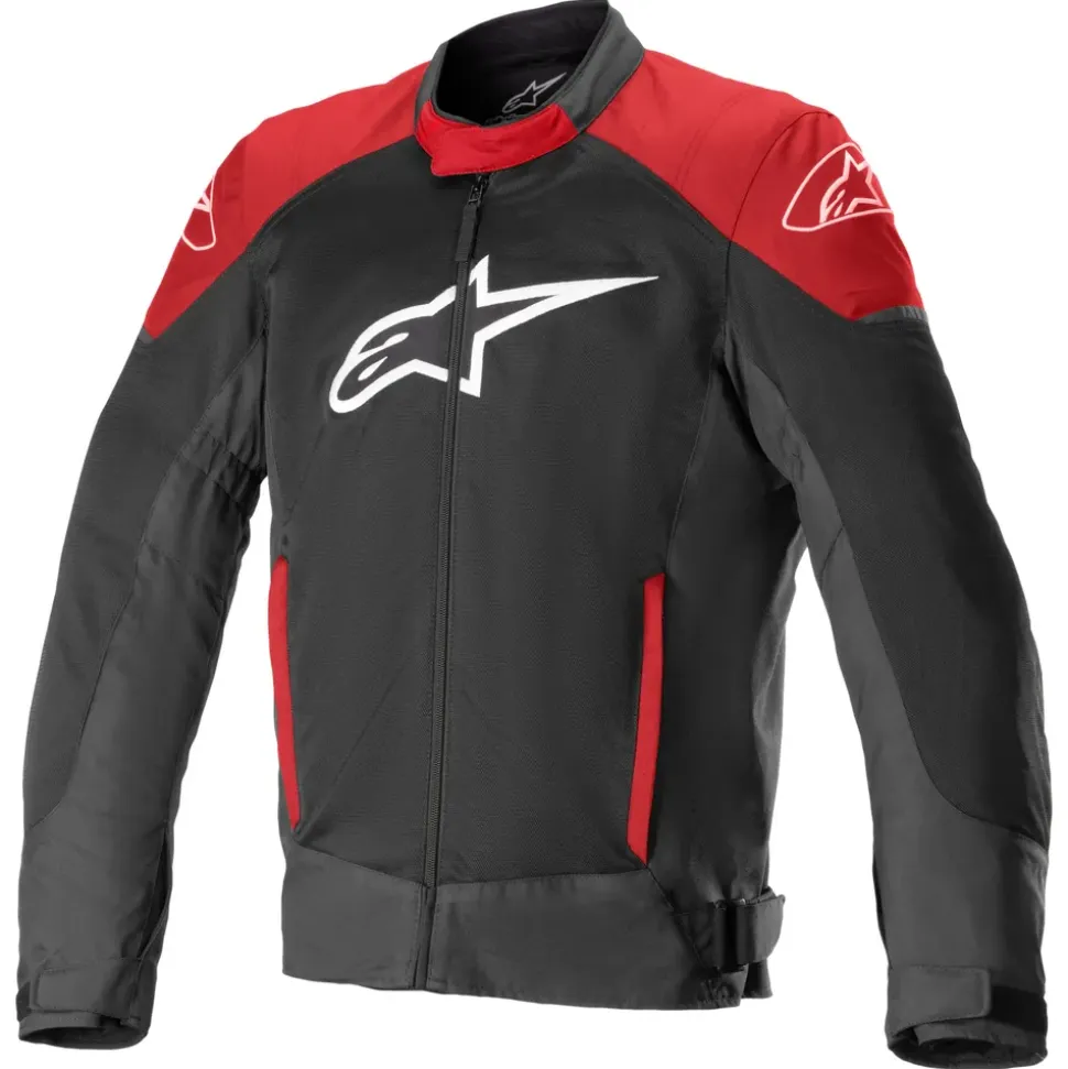 Alpinestars T-SP X Superair Textiljacke Schwarz/Neon-Rot L