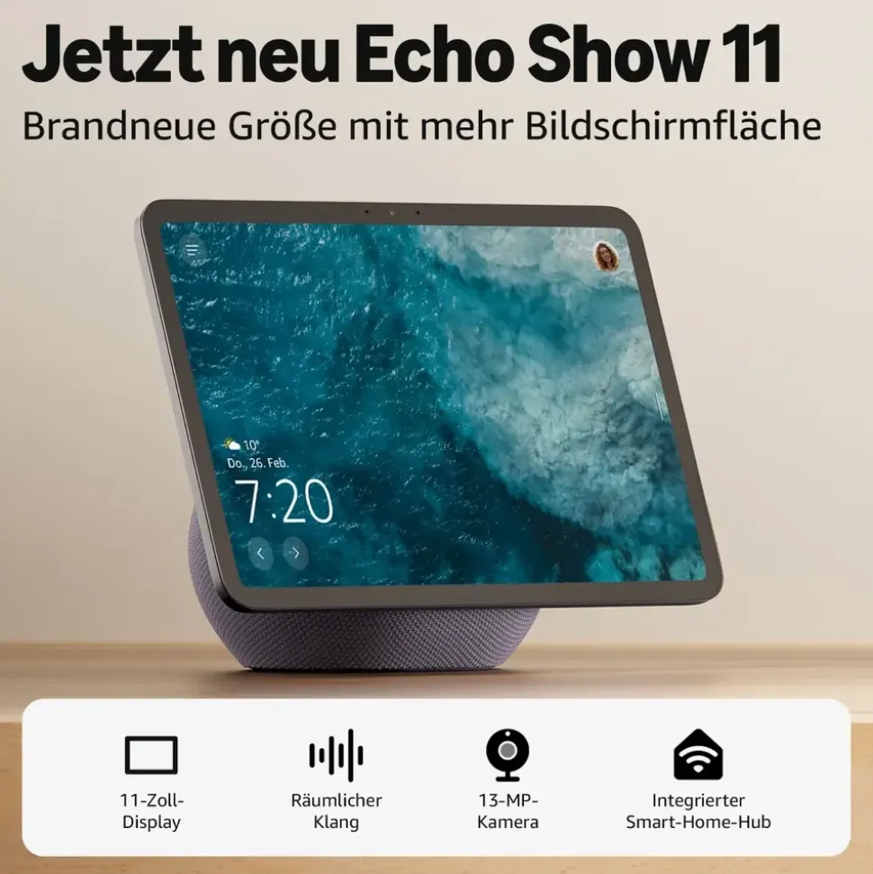 Amazon Echo Show 11 (2025) Graphit