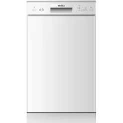 Amica GSP 14746-1 W Geschirrspüler (freistehend, 450 mm breit, Weiß)