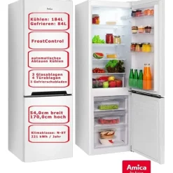 Amica KGCL 387 115 Kühl-Gefrierkombination