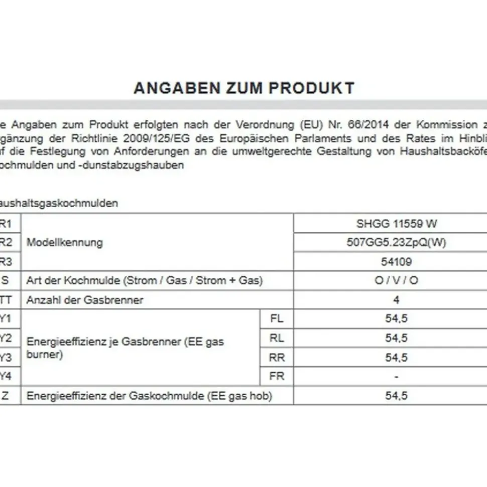 Amica SHGG 11559 W