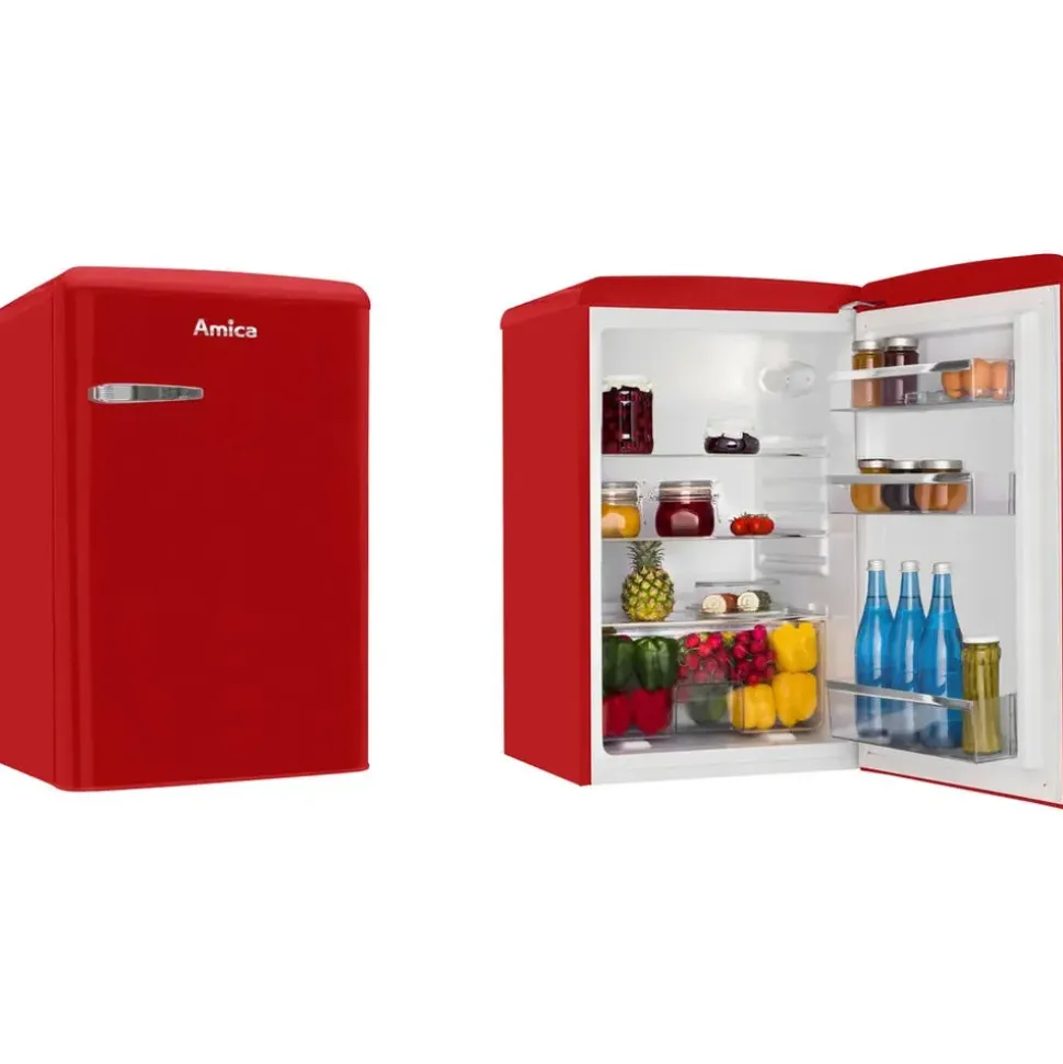 Amica VKS 1562. Retro-Kühlschrank