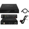 AMIKO Mira X HiS-2000 DVB-S2X HEVC Sat Receiver Satellite TV Linux 2X USB 2.0 100Mbps Ethernet Hdmi Multi Stream