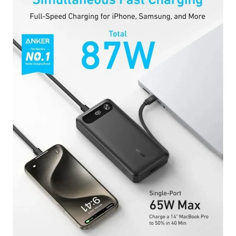 Anker A1388PowerBank 10.000mAh schwarz