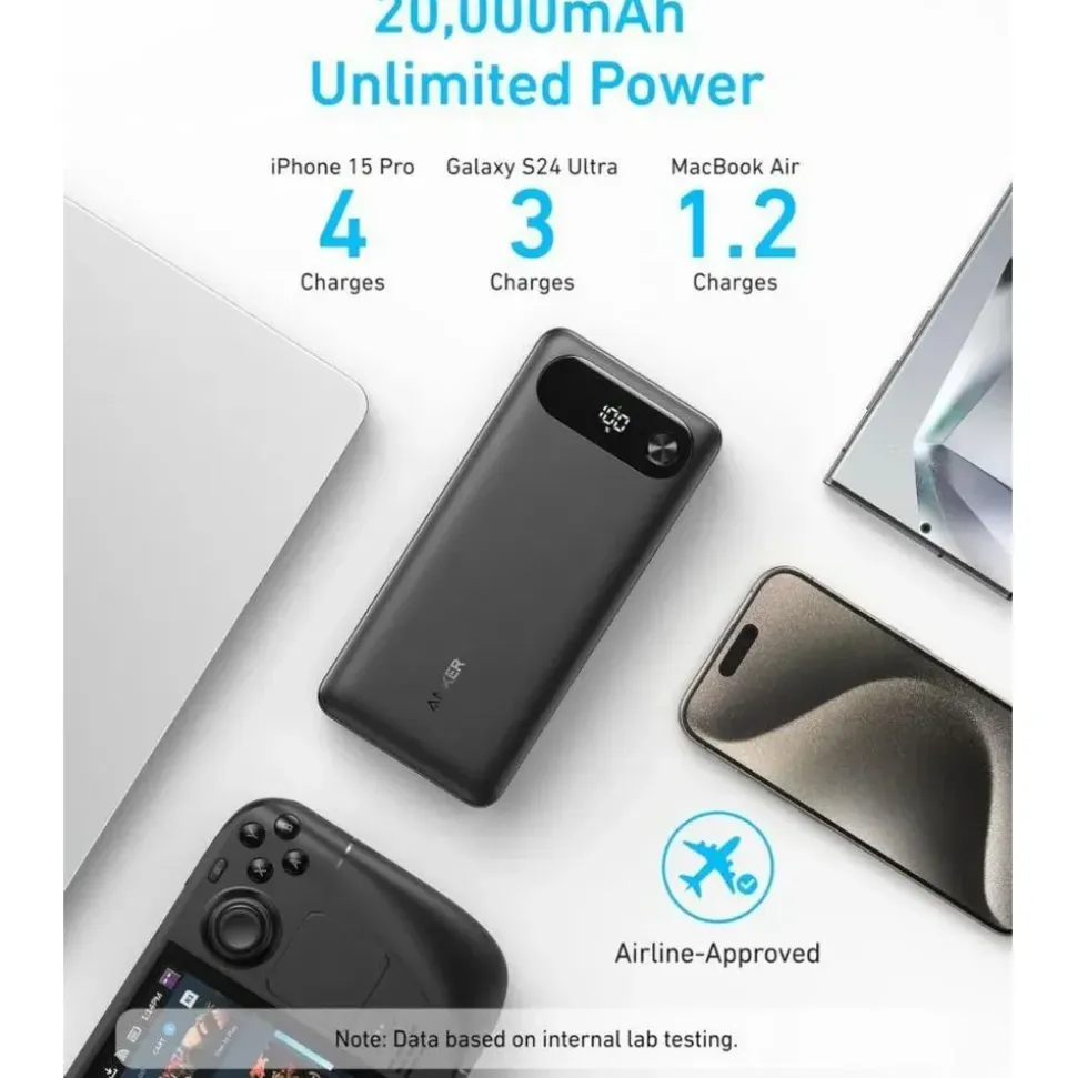 Anker A1388PowerBank 10.000mAh schwarz