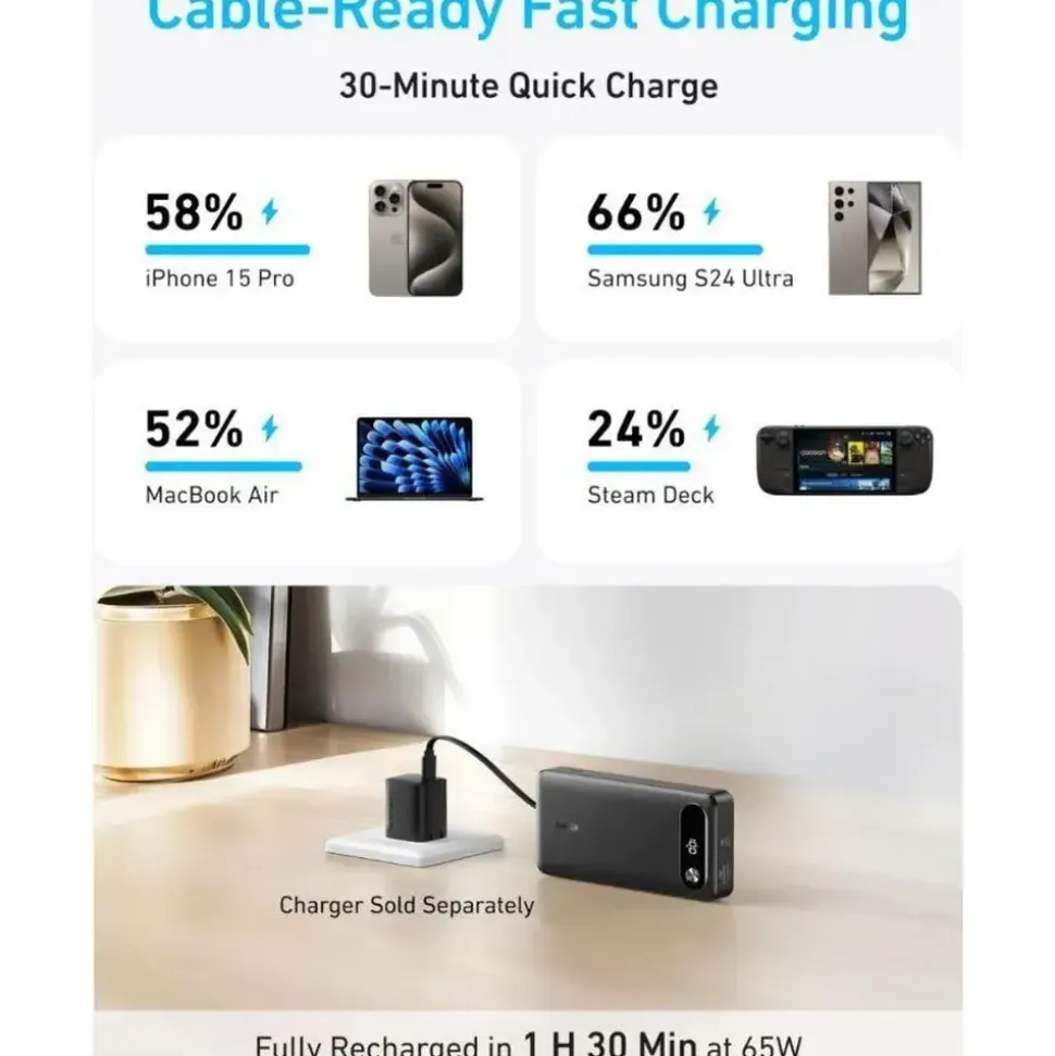 Anker A1388PowerBank 10.000mAh schwarz