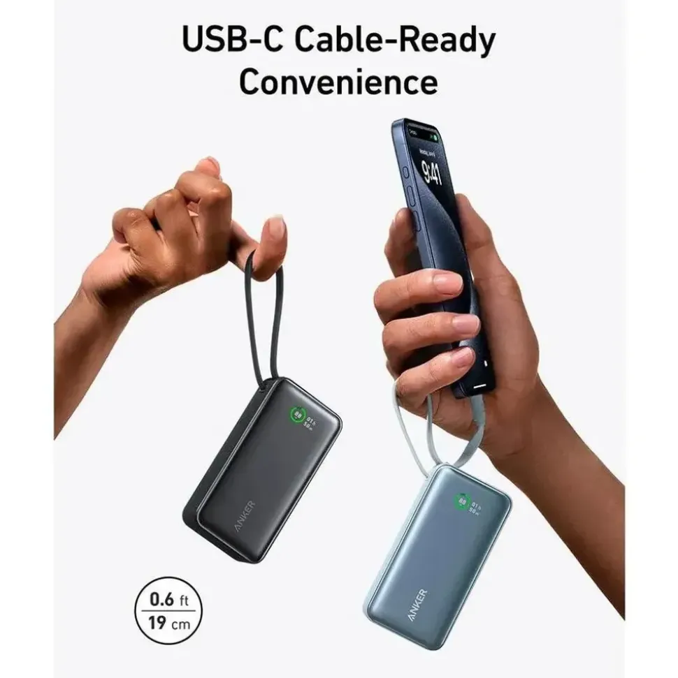 Anker 545 Nano Powerbank 10.000mAh Schwarz