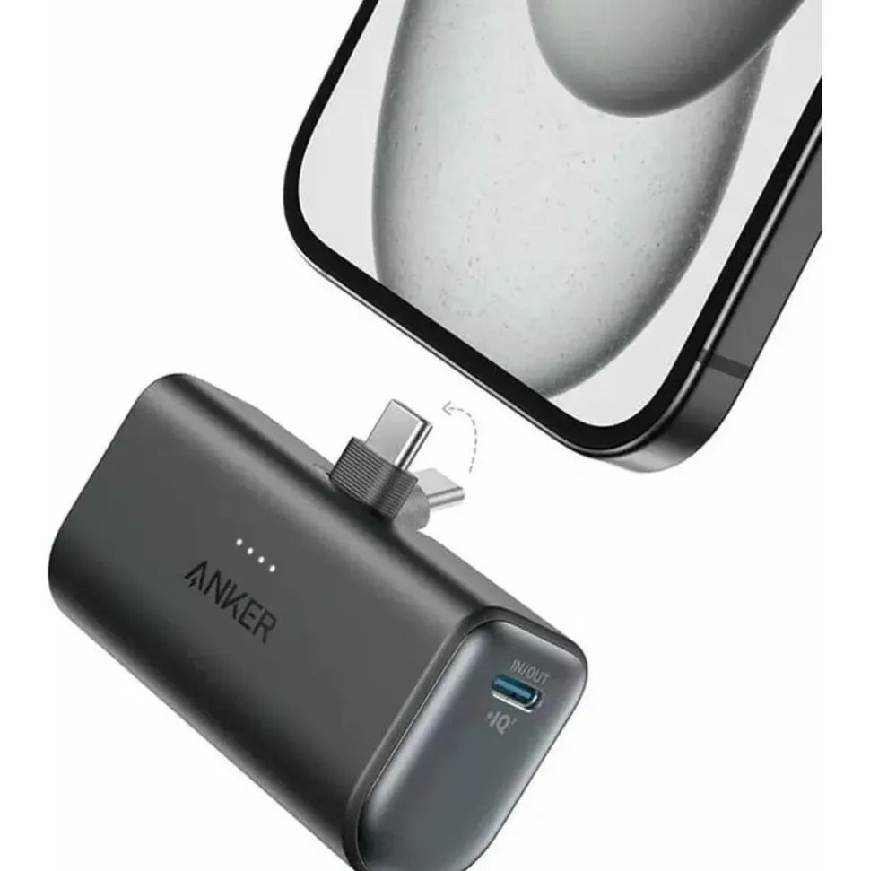 Anker Nano Powerbank 5,000mAh, 22.5W, Schwarz