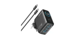 Anker Nano 100W 3-Port Ladegerät Apple, Samsung C1/C2:100W, C1+C2:70W+30W/95W+5W, C1/C2+A:67W+33W/95W+5W, Dark Gray