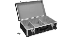 anndora CD Koffer für 60 Standard CD Cases - 43 x 29 x 18,5 cm - Schwarz