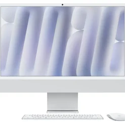 Apple iMac 24" Retina 4,5K Display 2024 M4 24 GB RAM 512 GB SSD 10-Core GPU Silber