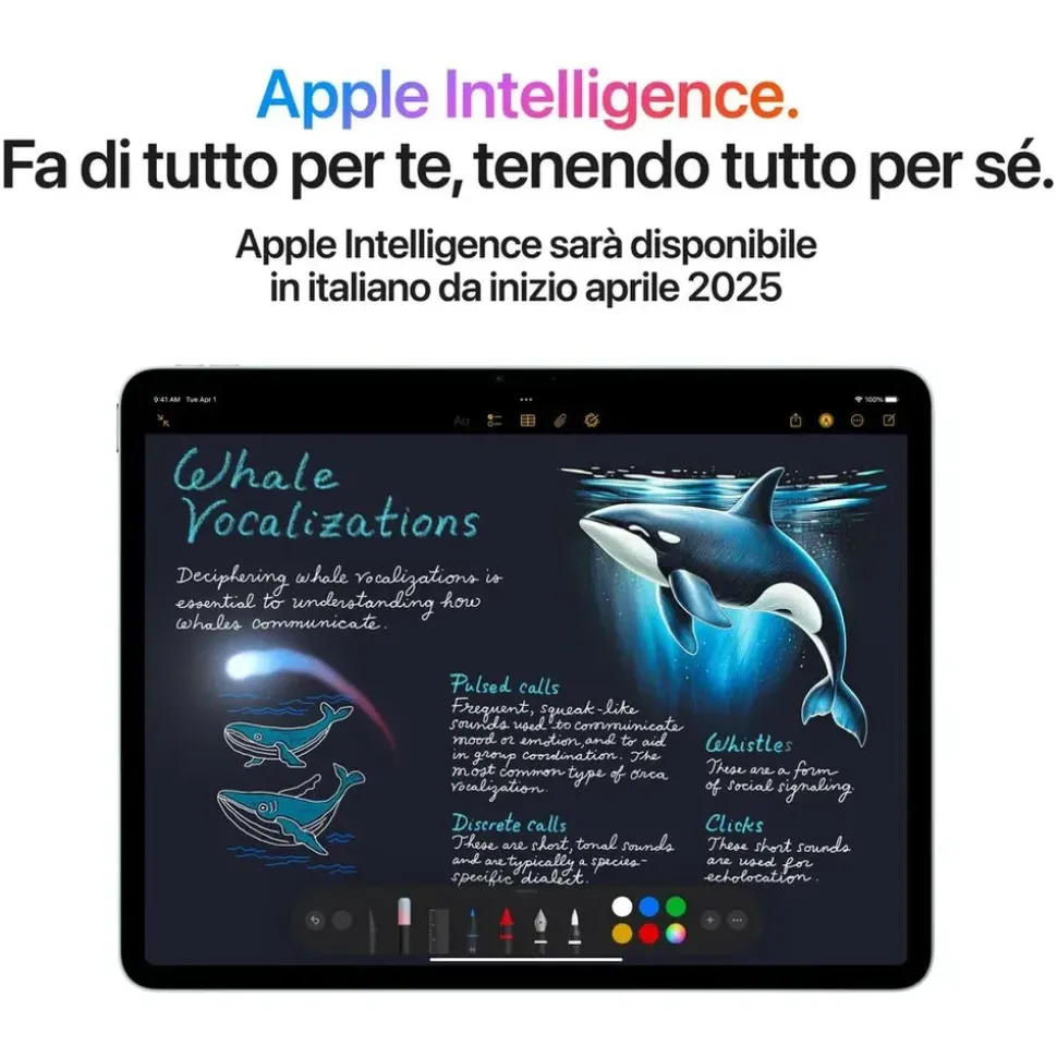 Apple iPad Air 11" (7. Generation 2025) 128 GB Wi-Fi Blau