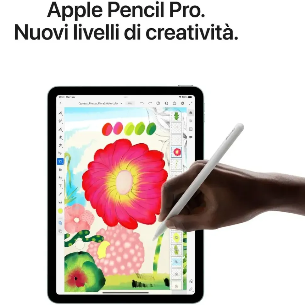Apple iPad Air 11" (7. Generation 2025) 128 GB Wi-Fi Blau