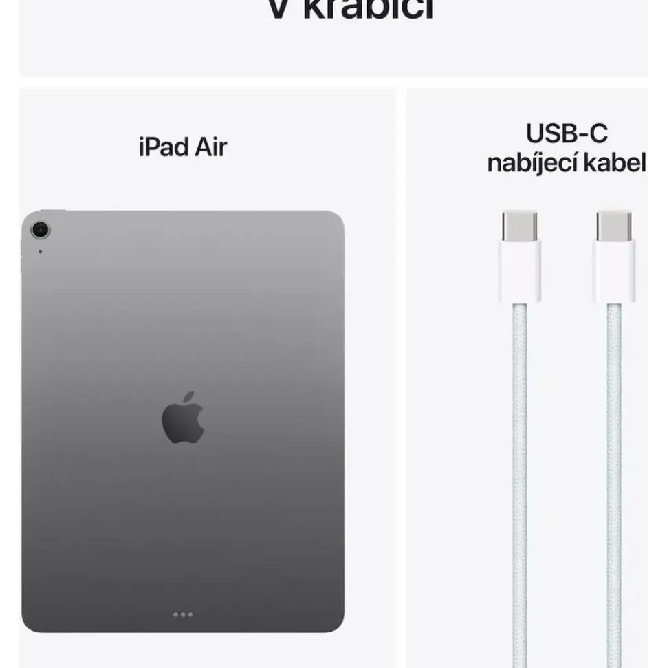 Apple iPad Air 13" (7. Generation 2025) 128 GB Wi-Fi Space Grau