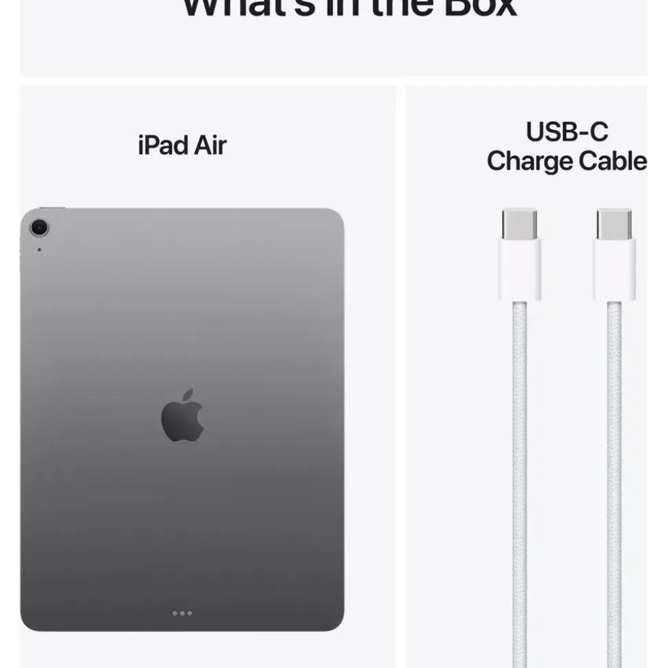 Apple iPad Air 13" (7. Generation 2025) 128 GB Wi-Fi Space Grau