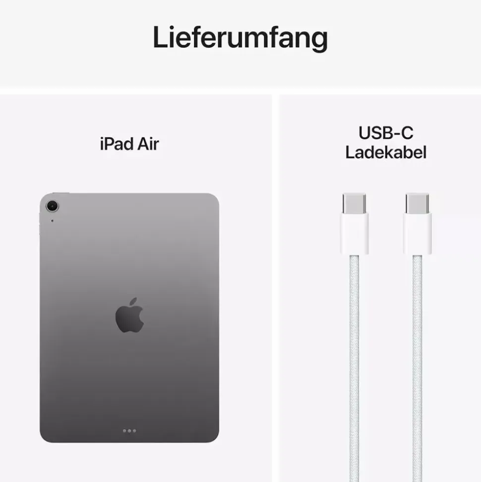 Apple iPad Air 13" (7. Generation 2025) 128 GB Wi-Fi Space Grau
