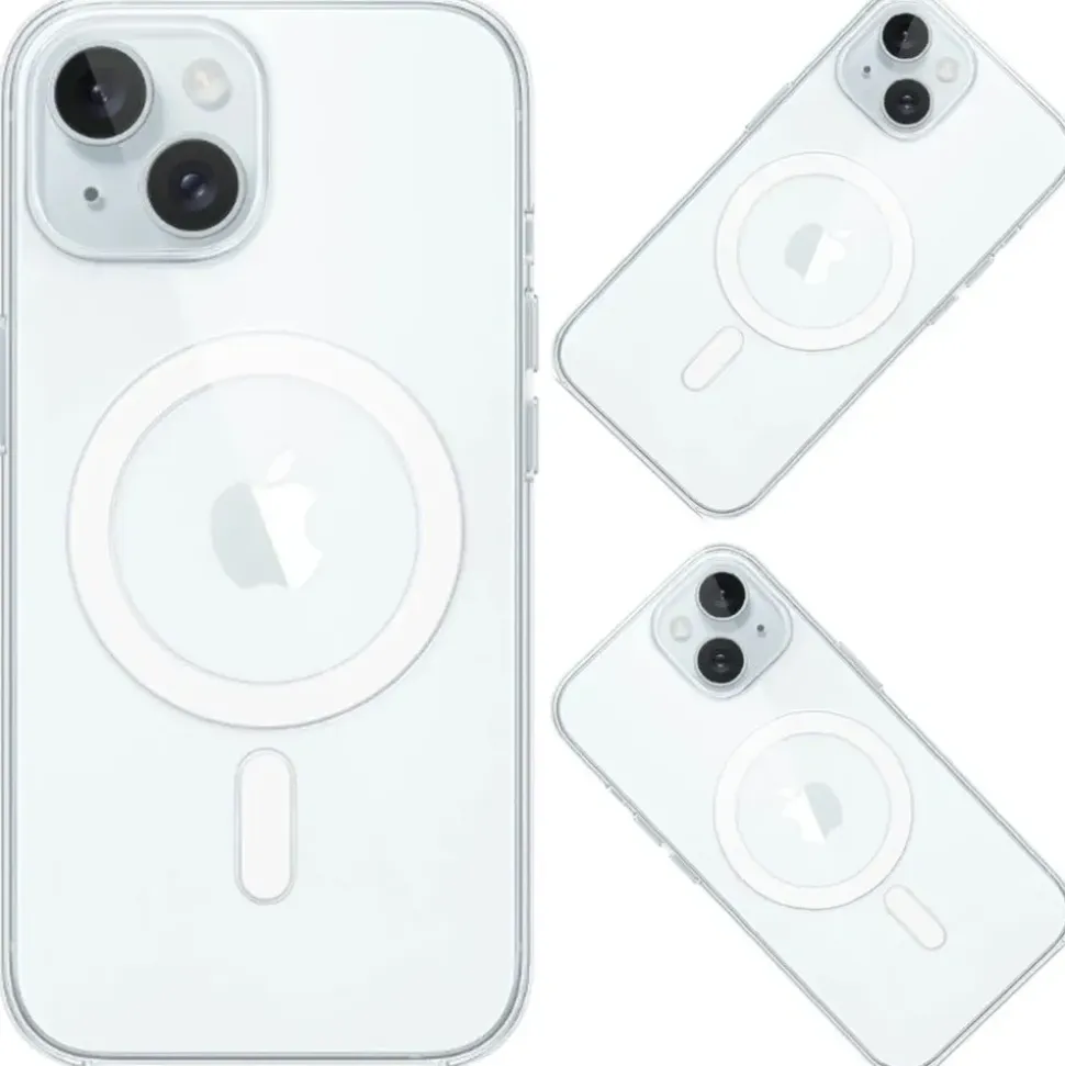 Apple iPhone 15 Clear Case mit MagSafe transparent