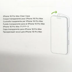 Apple iPhone 16 Pro Max Clear Case mit MagSafe