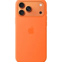 Apple iPhone 17 Pro Max Silikon Case mit MagSafe Orange