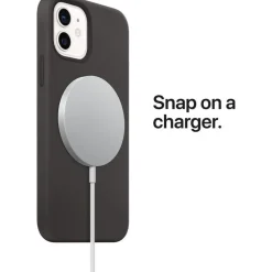 Apple iPhone 15 Pro Max Silikon Case mit MagSafe schwarz