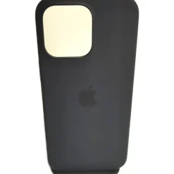 Apple iPhone 15 Pro Max Silikon Case mit MagSafe schwarz