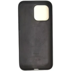 Apple iPhone 15 Pro Max Silikon Case mit MagSafe schwarz