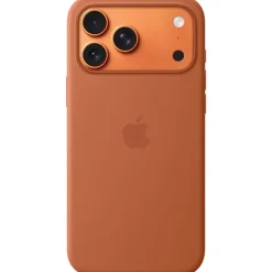 Apple iPhone 17 Pro Max Silikon Case mit MagSafe Terracotta