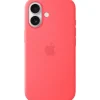 Apple iPhone 17 Silikon Case mit MagSafe Guavepink