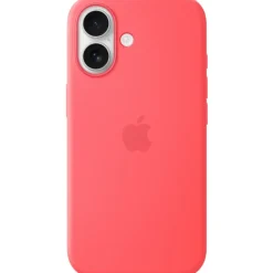 Apple iPhone 17 Silikon Case mit MagSafe Guavepink