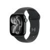 Apple Watch Series 11 GPS 42mm Jet Black Aluminium Sport Band black S/M